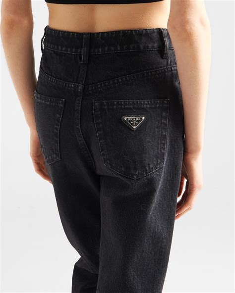 prada baggy jeans|Prada Jeans for Women .